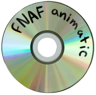 image of a disc that says: FNAF animatic